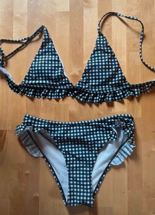 Bikini à carreaux Vichy, merk: Kulani Kinis, staat: Nieuw zonder prijskaartje, maat: M / 38 / 10, € 20,00, € 21,70 inclusief Kopersbescherming
