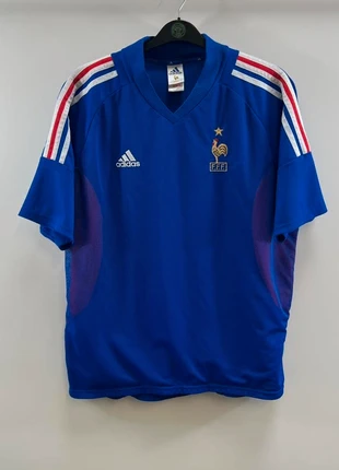 France Home Football Shirt 2002/04 Adults Large Adidas F707, brand: Adidas by stella mccartney, condition: Very good, size: L, £89.99, £95.19 includes Buyer Protection Pro