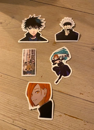 Jujutsu Kaisen stickers, merk: Jujutsu Kaisen, staat: Nieuw zonder prijskaartje, maat: Universeel, € 1,00, € 1,75 inclusief Kopersbescherming