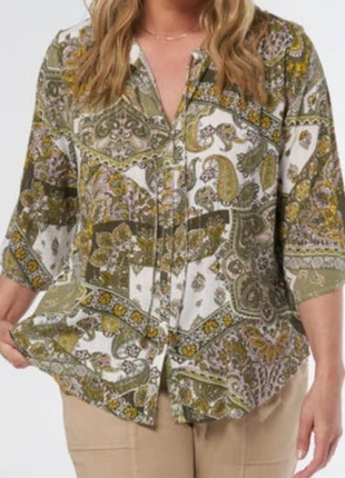 Blouse à motifs, brand: M&S Mode, condizioni: Nuovo senza cartellino, taglia: XL / IT 46 / EU 42, €4.00, €4.90 include la Protezione acquisti