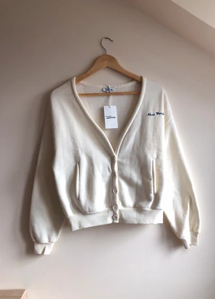 • cardigan sweat oversize boutonné ‘New York’ crème | Jennyfer | XS •, marque: Jennyfer, état: Neuf avec étiquette, taille: XS / 34 / 6, 16,00 €, 17,50 € Protection acheteurs incluse
