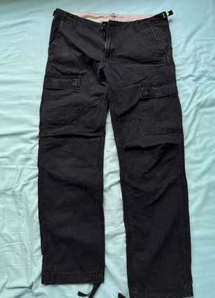 Pantalon cargo noir carrhart taille L W34 L32, brand: Carhartt, condition: Good, size: L, €50.00, €53.20 includes Buyer Protection