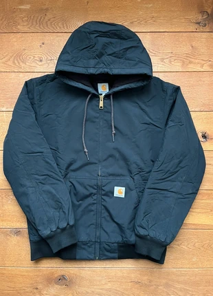 Carhartt active jacket vintage workwear noir doublée 3m thinsulate - Taille L, marca: Carhartt, estado: Muito bom, tamanho: L, €90.00, €95.20 inclui Proteção do Comprador Pro