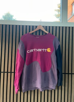 Carhartt Rework Sweater – Roze/Paars, marca: Carhartt, estado: Muy bueno, tamaño: L / 40 / 12, 36,85 €, 39,39 € Protección al comprador incluida