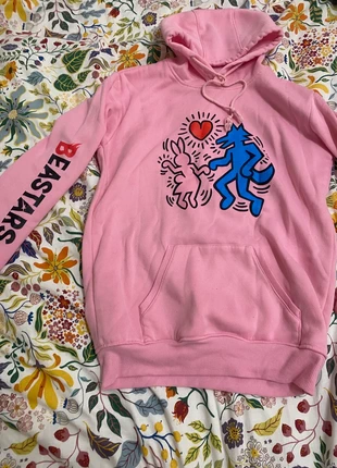 Sweat à capuche rose Beastars, marque: Beastars, état: Bon état, taille: M / 38 / 10, 8,00 €, 9,10 € Protection acheteurs incluse