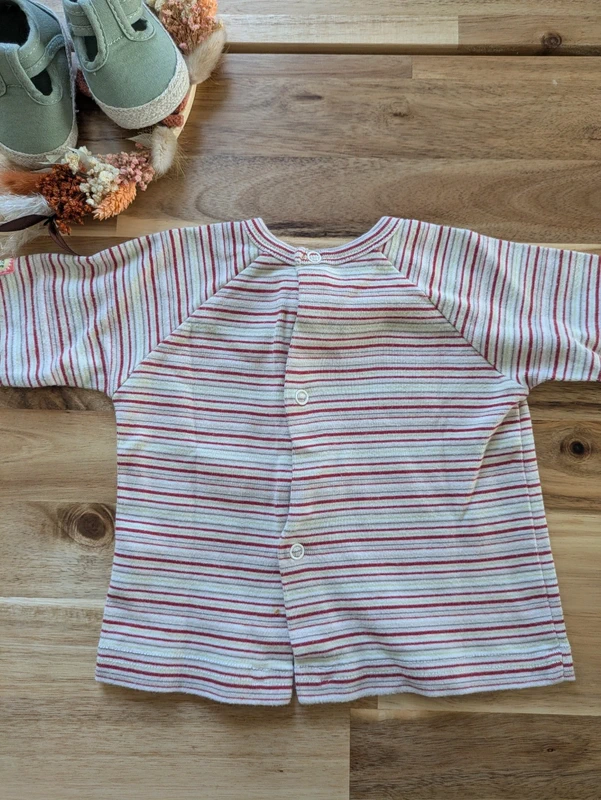 Lot de 2 tee-shirts ML 3 mois - photo numéro 3