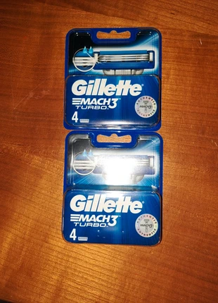 Set 2 macchi lamette gillette mach 3 turbo, marke: Gillette, zustand: Neu, mit Etikett, 13,00 €, 14,35 € inklusive Vinted-Käuferschutz