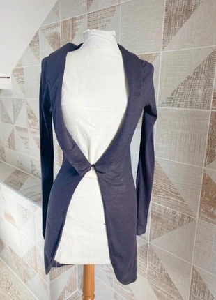 Magnifique gilet long One Step aubergine violet taille 36, marque: One step, état: Très bon état, taille: S / 36 / 8, 18,00 €, 19,60 € Protection acheteurs incluse