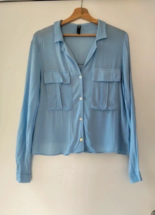 Chemise bleu, brand: Zara, condition: Very good, size: M / 38 / 10, €8.00, €9.10 includes Buyer Protection