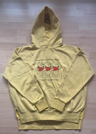 Sweat / pull à capuche jaune Winnie l’ourson Disney - taille M, marque: Disney, état: Très bon état, taille: M / 38 / 10, 2,99 €, 3,84 € Protection acheteurs incluse