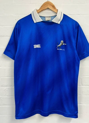 Vintage Millwall F.C 1989/1990 Home Football Shirt Spall  Size Medium / Large, brand: Spall, condition: Very good, size: M, £175.00, £184.45 includes Buyer Protection