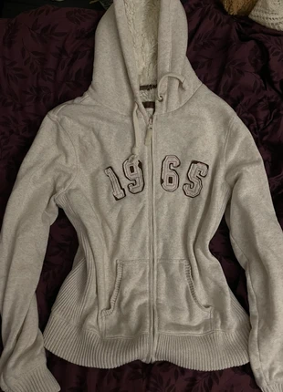 vintage 2000s zip up hoodie, brand: Denim Co, condition: Very good, size: L / UK 16-18, £18.00, £19.60 includes Buyer Protection
