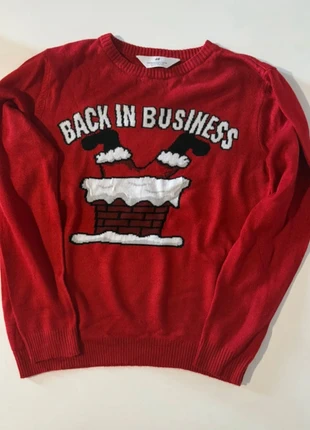 PullNoël H&M -Taille 10-12 ans, marque: H&M, état: Très bon état, taille: 10 ans / 140 cm, 5,50 €, 6,48 € Protection acheteurs incluse