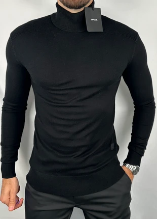 💎 Pull Kaporal Noir à Col Roulé Neuf - Viscose / Polyester / Polyamide 💎, marque: Kaporal, état: Neuf avec étiquette, taille: M, 39,90 €, 42,60 € Protection acheteurs (Pro) incluse
