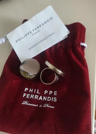 Bague réglable, marca: Philippe Ferrandis, estado: Bom, €30.00, €32.20 inclui Proteção do Comprador