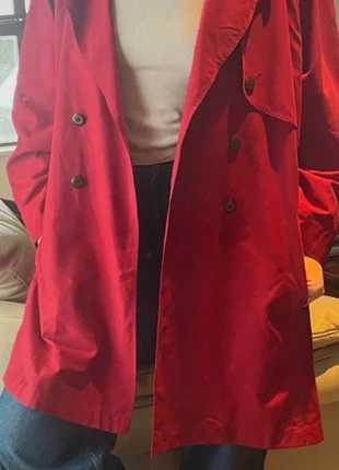 Red Vintage Trench Coat, brand: Vintage Dressing, condition: Very good, size: L / 40 / 12, €35.00, €37.45 includes Buyer Protection