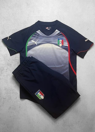 Italien Puma Trikot + Track-Hose Outfit / Größe S / Guter Zustand, merk: Puma, staat: Heel goed, maat: S, € 75,00, € 79,45 inclusief Kopersbescherming