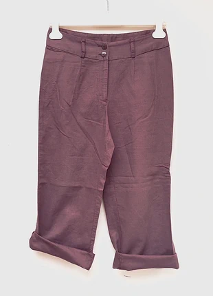 Pantacourt lin coton vintage, merk: Vintage Dressing, staat: Heel goed, maat: M / 38 / 10, € 7,00, € 8,05 inclusief Kopersbescherming