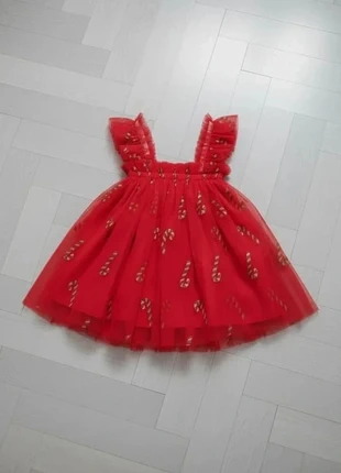 Robe de Noël rouge en tulle – Taille 12-18 mois, brand: Christmas, condition: Very good, size: 12-18 months / 80 cm, €29.99, €32.19 includes Buyer Protection