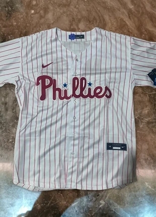 Maglietta MLB Phillies #3 Harper futebol M, marque: MLB, état: Neuf sans étiquette, taille: M, 49,00 €, 52,15 € Protection acheteurs incluse