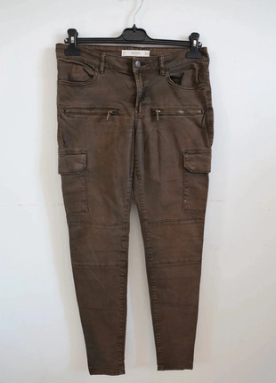 C39 jeans marron Mango 38, marca: Mango, estado: Muito bom, tamanho: M / 38 / 10, €8.00, €9.10 inclui Proteção do Comprador