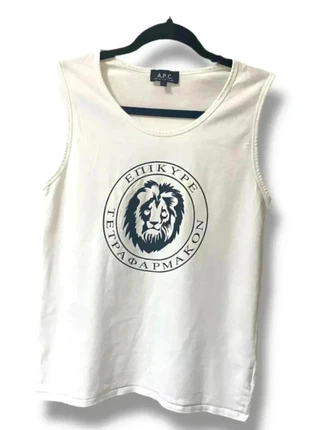 Débardeur Manche Courte A.P.C Blanc Taille L Femme, brand: A.P.C., condition: Very good, size: L / 40 / 12, €5.00, €5.95 includes Buyer Protection