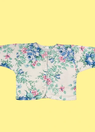 Gilet fleuri vintage 6 mois, marke: Vintage, zustand: Sehr gut, größe: 6-9 Monate / 68, 14,00 €, 15,40 € beinhaltet Vinted-Käuferschutz Pro