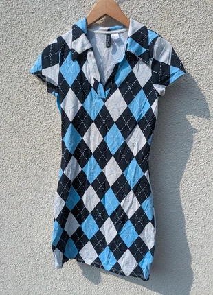 H&M Blue Argyle dress, brand: H&M, condition: Very good, size: S / 36 / 8, €4.00, €4.90 includes Buyer Protection