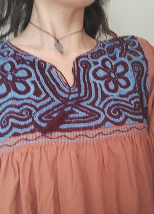 Tunique artisanale du Chiapas Mexicain en coton, tissage artisanal., brand: Fabrication Artisanale, condition: Very good, size: S / 36 / 8, €23.00, €24.85 includes Buyer Protection