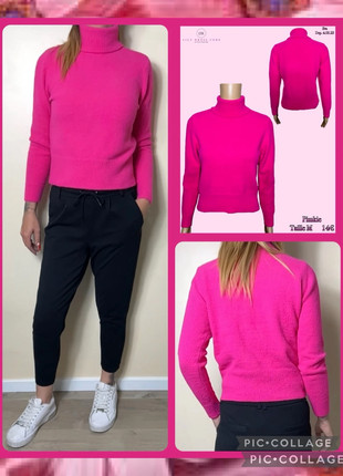 💖 Pull col roulé fuchsia Pimkie – Taille M SOLDÉ -50% 💖, marque: Pimkie, état: Très bon état, taille: M / 38 / 10, 7,00 €, 8,05 € Protection acheteurs (Pro) incluse