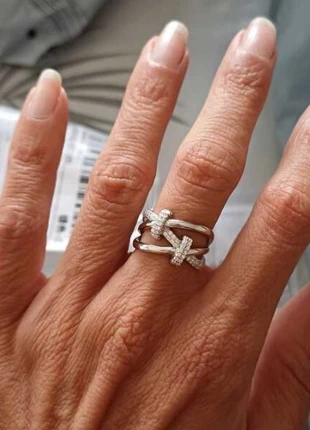 Bague noeuds argent 925 sterling inspi APM Monaco, brand: APM Monaco, condition: New with tags, size: 18.1 mm Ø, €27.99, €30.09 includes Buyer Protection