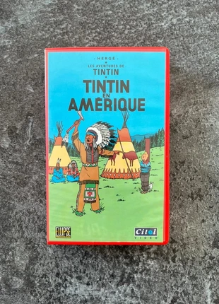 Cassette VHS Tintin en Amérique, staat: Heel goed, € 3,00, € 3,85 inclusief Kopersbescherming