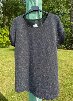 Très jolie blouse, argentée brillante, taille L, marque: Brillante, état: Très bon état, taille: L / 40 / 12, 8,00 €, 9,10 € Protection acheteurs incluse