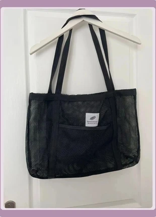 Sac de plage noir, condition: Very good, €5.00, €5.95 includes Buyer Protection