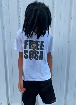 T-shirt blanc Free Sosa Chief Keef rap américain Chicago hip hop streetwear vintage U, marca: y2k, estado: Muy bueno, tamaño: M, 35,90 €, 38,40 € Protección al comprador Pro incluida