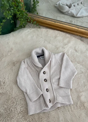 Gilet crème à gros boutons – col montant – taille 3 mois – Tape à l’Œil, brand: Tape à l'œil, condition: Very good, size: 3-6 months / 62 cm, €4.00, €4.90 includes Buyer Protection Pro