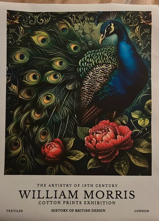 Affiche abstraite sur toile, marca: William Morris, estado: Muito bom, €8.50, €9.63 inclui Proteção do Comprador