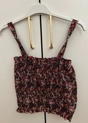 Top fiori nero rosa, état: Très bon état, taille: M / 38 / 10, 3,00 €, 3,85 € Protection acheteurs incluse