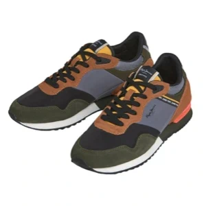 Zapatillas Pepe Jeans London multicolor retro urbanas, marca: Pepe Jeans, estado: Nuevo con etiquetas, tamaño: 43, 65,00 €, 68,95 € Protección al comprador incluida