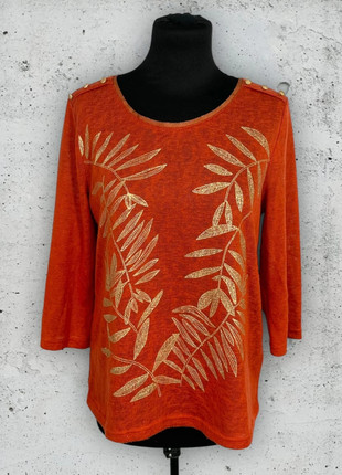 Blouse Grace & Mila orange imprimée taille M 38 10, marque: Grace & Mila, état: Très bon état, taille: M / 38 / 10, 11,00 €, 12,25 € Protection acheteurs (Pro) incluse