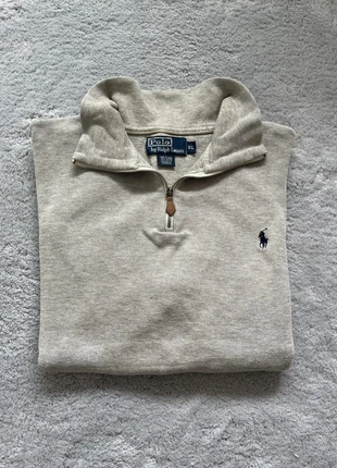 Pull Half zip col camionneur 1/4zip polo ralph lauren gris taille XL, marque: Ralph Lauren, état: Très bon état, taille: XL, 35,00 €, 37,45 € Protection acheteurs incluse