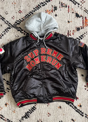 Varsity Jacket Homerun X Suprême, brand: Supreme, condition: New with tags, size: XL, €330.00, €347.20 includes Buyer Protection
