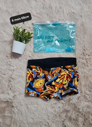 Maillot de bain neuf coloré 6 mois DPAM, marca: Du Pareil au Même, estado: Nuevo sin etiquetas, tamaño: 6-9 meses / 68 cm, 7,50 €, 8,58 € Protección al comprador incluida