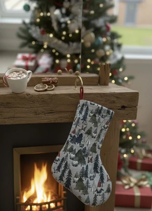Handcrafted Padded & Lined Christmas Stocking, brand: NO LABEL, condition: New without tags, £12.50, £13.83 includes Buyer Protection Pro