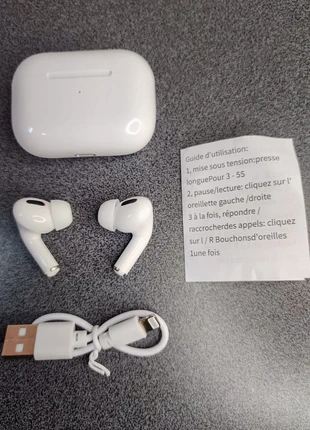 NEUF! Ecouteurs sans fil bluetooth Iphone Android, marke: air pro, zustand: Neu, mit Etikett, 14,00 €, 15,40 € beinhaltet Vinted-Käuferschutz Pro