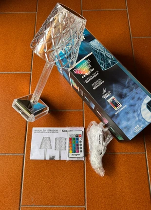 Lampada Kooper Diamond Crystal – Multicolor touch, marque: Kooper, état: Neuf avec étiquette, 15,00 €, 16,45 € Protection acheteurs incluse