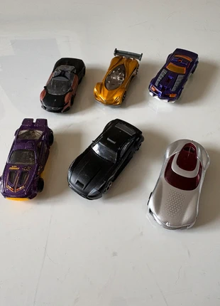 Lot 6 voitures miniatures – Hot Wheels, Norev, Fast Lane – échelle 1/64, marke: Hot Wheels, zustand: Gut, größe: Frühchen, bis 44, 3,00 €, 3,85 € inklusive Vinted-Käuferschutz