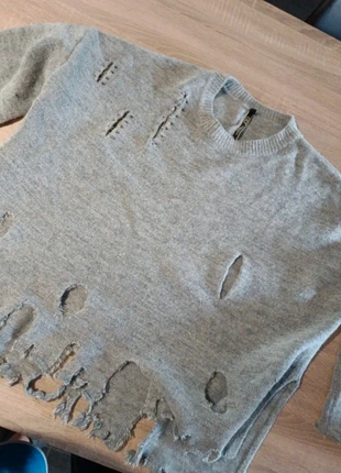 Pull golden Day Taille unique style destroye gris, brand: Golden Days, condition: Very good, size: One size, €4.00, €4.90 includes Buyer Protection
