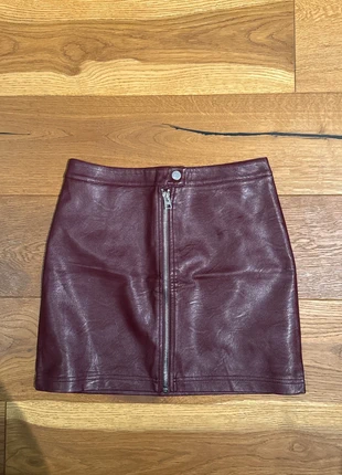 Topshop Pleather Skirt, marke: Topshop, zustand: Sehr gut, größe: S / 36 / 8, 10,00 €, 11,20 € inklusive Vinted-Käuferschutz