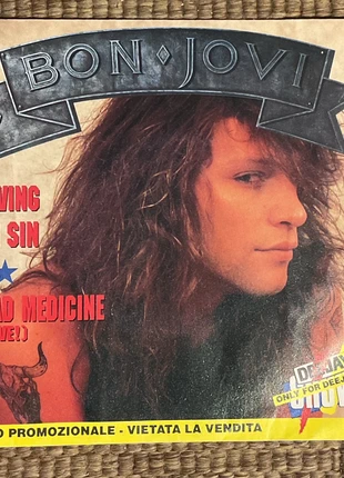 Bon Jovi - Living in sin (45rpm promo), état: Très bon état, 6,00 €, 7,00 € Protection acheteurs incluse